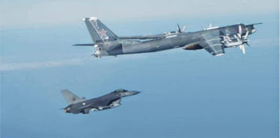 Resultado de imagem para Força Aérea intercetou aviões russos sem autorização em espaço aéreo português
