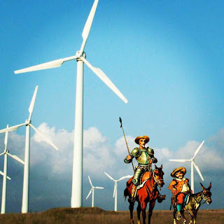Parece conto da carochinha, mas don Quixote virou a casaca. Na Espanha, as energias renováveis ficaram quixotescas. Parece conto da carochinha, mas don Quixote virou a casaca. Na Espanha, as energias renováveis ficaram quixotescas.