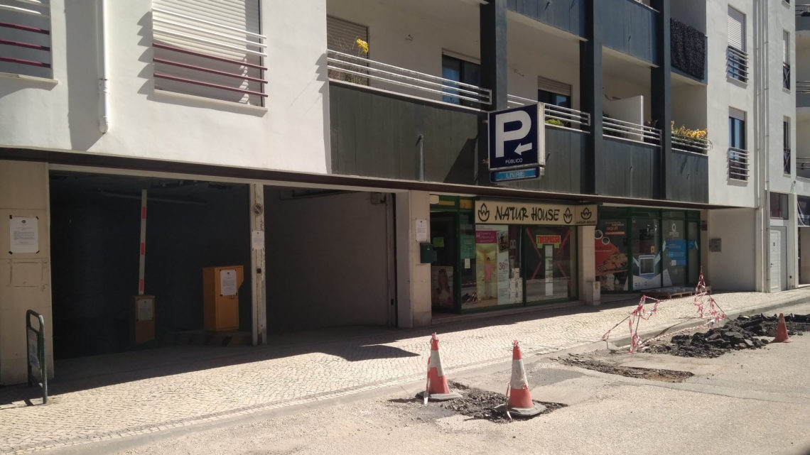 Em Cantanhede | Parque de estacionamento subterrâneo encerrado durante alguns dias