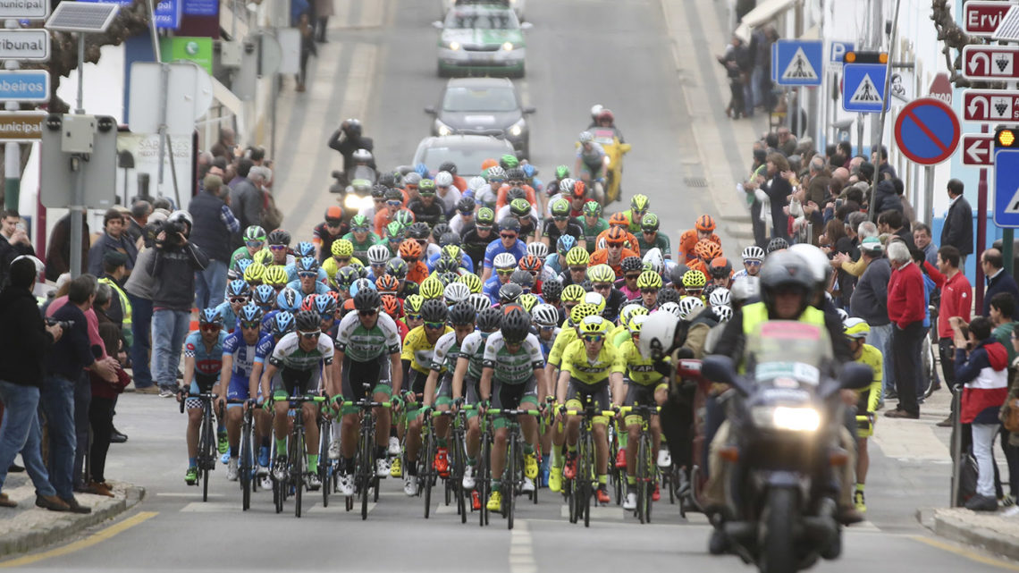 Reguengos de Monsaraz recebe meta-volante na Volta ao Alentejo em bicicleta