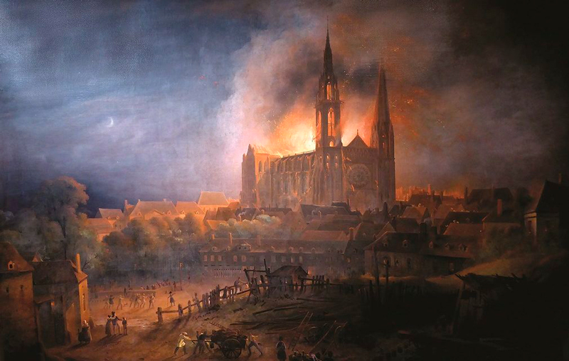 Chartres, a catedral renascida das cinzas. Lição para Paris?
