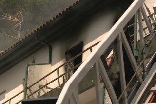 Explosão seguida de incêndio provoca um ferido grave em Penacova