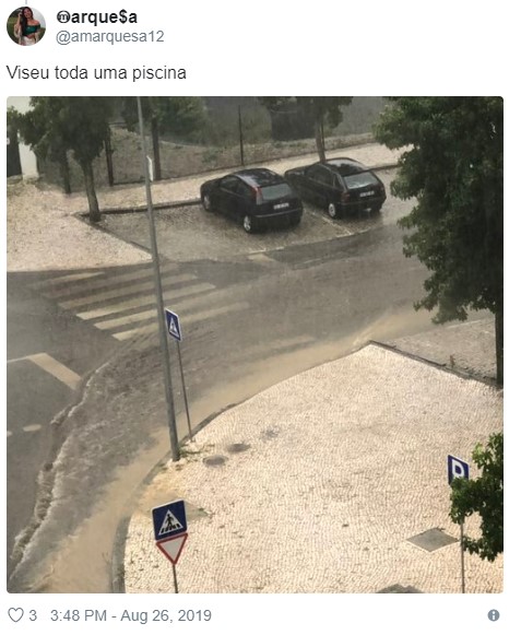 Inundações no pico do verão obrigam bombeiros a 22 intervenções em Viseu
