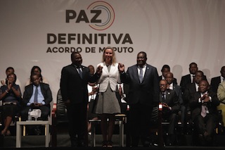 Moçambique | “Vocês entenderam que a paz é mais conveniente para cada moçambicano”, representante UE