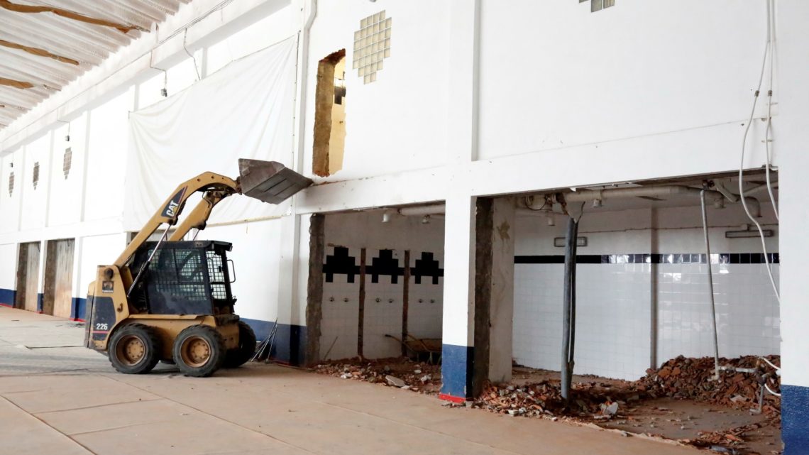 Manteigas | Pavilhão gimnodesportivo encontra-se em requalificação