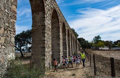 Évora | No Dia Nacional da Água Câmara Municipal leva crianças a visitar o Aqueduto da Água da Prata
