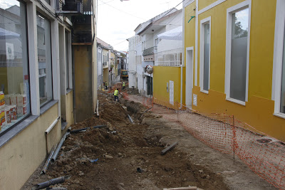 Proença-a-Nova | Requalificação de ruas no centro histórico da vila em curso