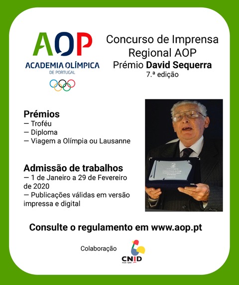 Concurso de Imprensa Regional AOP -– Prémio David Sequerra 2020