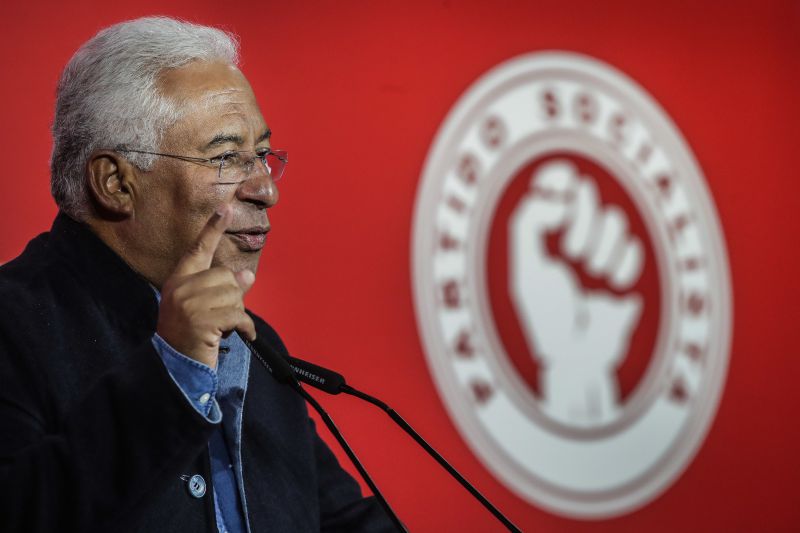 Eleições: Costa avisa que Governo sem PS será “angústia” na segunda-feira