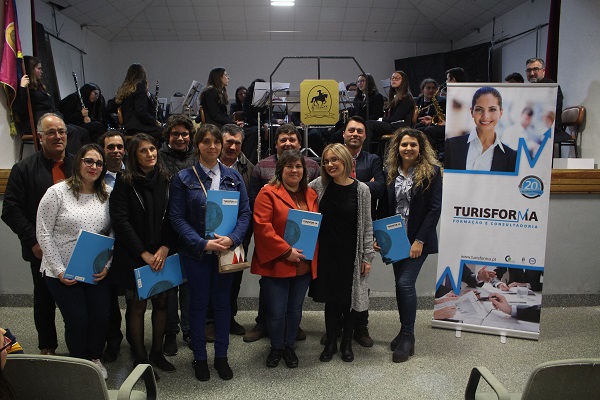 Junta de Cordinhã e Turisforma entregam Diplomas conclusão do 12.º Ano