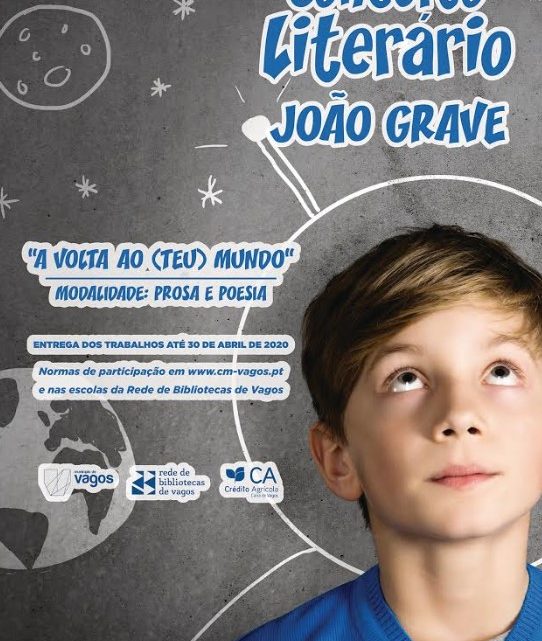 Está aberto o Concurso Literário “João Grave”