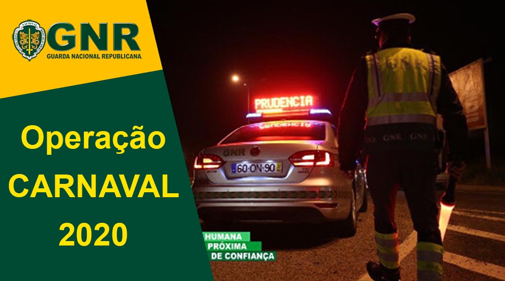 Está em curso a operação “Carnaval 2020” da GNR