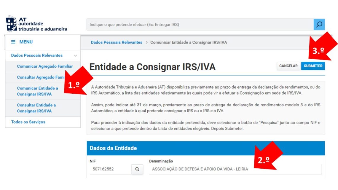 Leiria | Consignação do IRS – Ajude MULHERES GRÁVIDAS em dificuldades