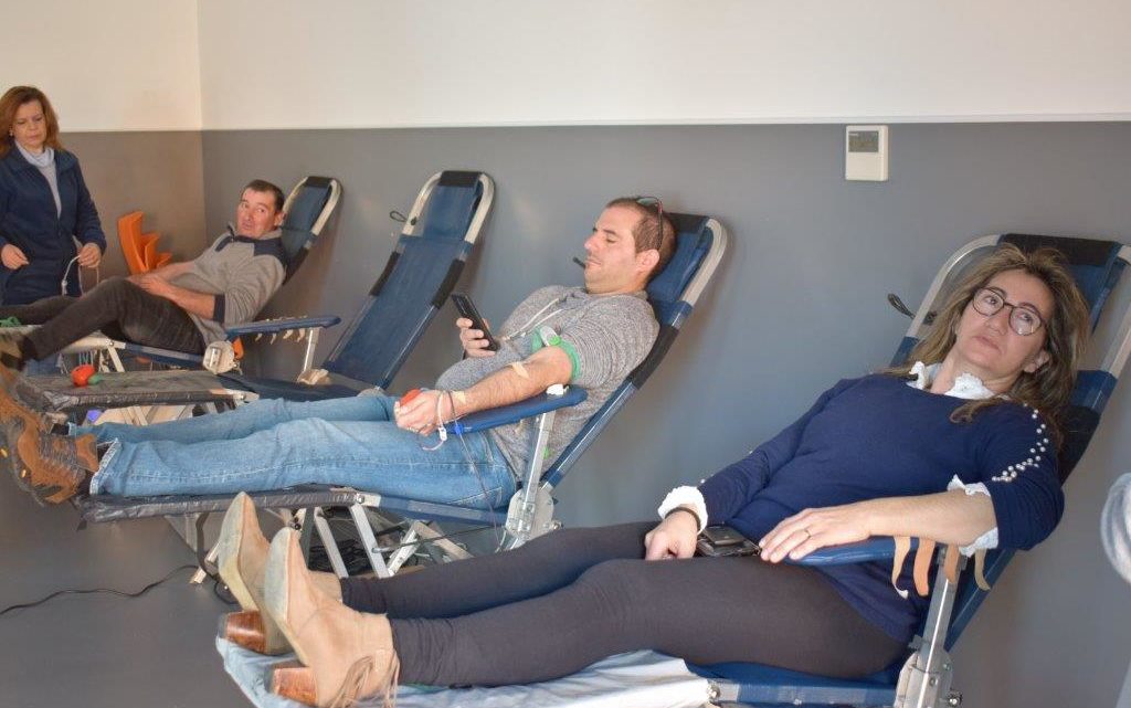 Portalegre | animou centro cultural com 26 dadores de sangue