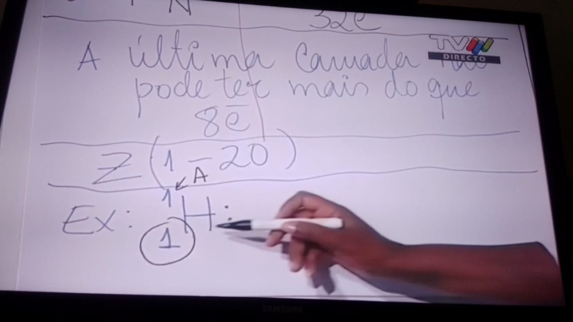 Aulas em Moçambique na televisão e rádio durante a quarentena pelo covid-19