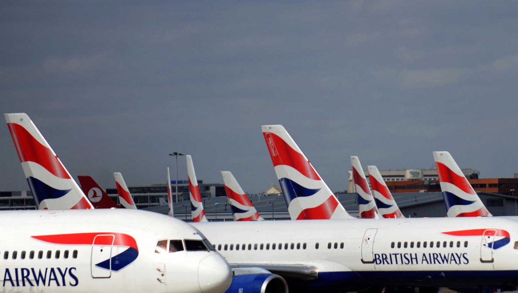 British Airways prevê suprimir até 12 mil postos de trabalho