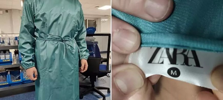 Espanha | As primeiras batas sanitárias da Zara já estão nos Hospitais