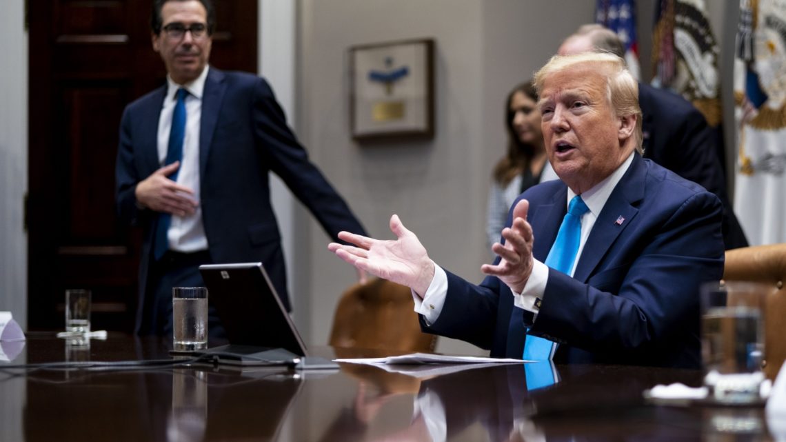 Trump não quer “perder tempo” com conferências de imprensa diárias
