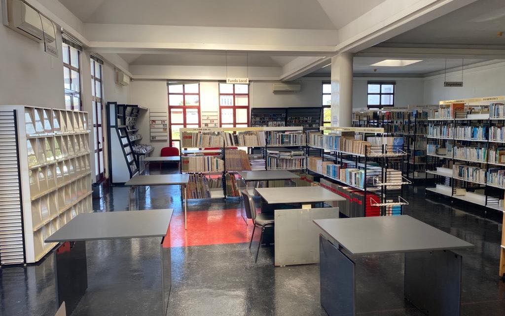 No âmbito das medidas de desconfinamento, Biblioteca Municipal de Cantanhede reabriu ao público