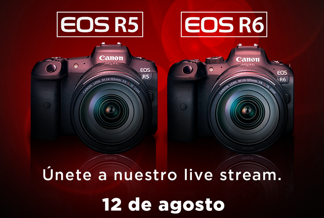 México | Canon Te Invita A La Presentación Oficial De La Nueva Generación De Cámaras, La EOS R5 Y EOS R6