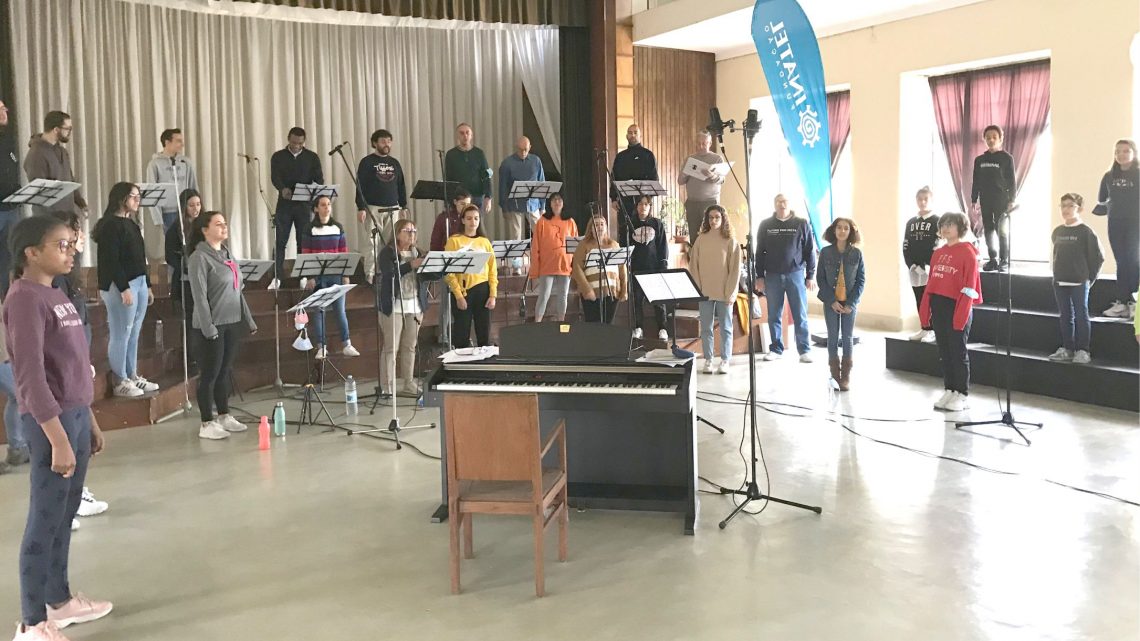 100 alunos de escolas da região gravam CD com o Coro Misto da Beira Interior