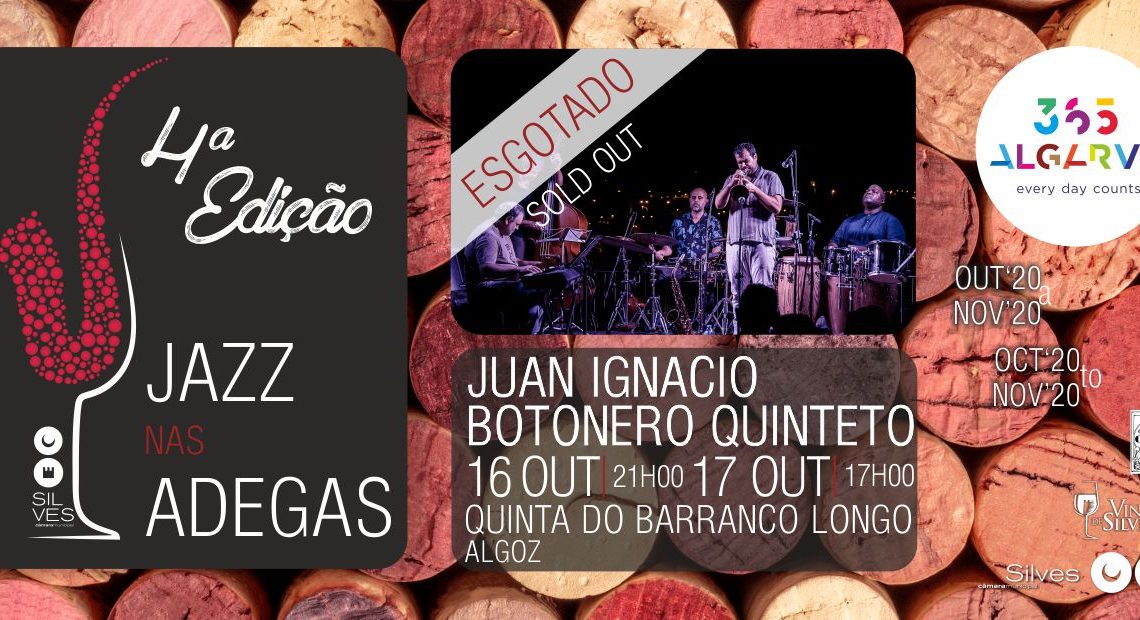 JAZZ NAS ADEGAS COM JUAN IGNACIO BOTONERO COM LOTAÇÃO ESGOTADA