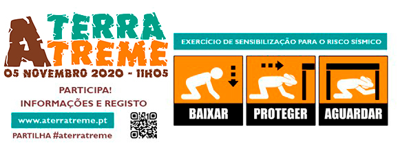 EXERCÍCIO “A TERRA TREME”: Ação de preparação para o risco sísmico na Escola Básica e Secundária António Bento Franco, do Agrupamento de Escolas da Ericeira (Mafra) – dia 05 de novembro