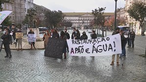 Empresários da restauração manifestaram-se no Porto contra restrições