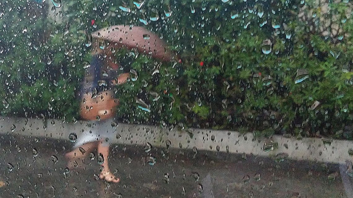 Chuva forte ao fim da tarde