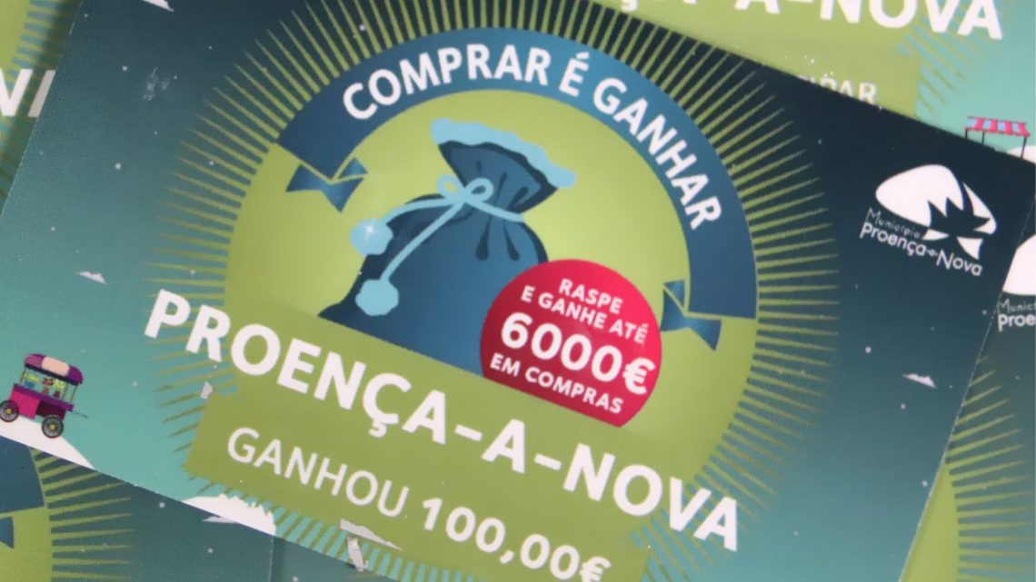 Proença-a-Nova | 46 lojas atribuíram 5.230 € em prémios no concurso Comprar é Ganhar