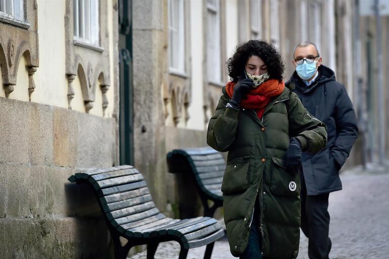 Frio mantém todos os distritos sob aviso amarelo até quarta-feira