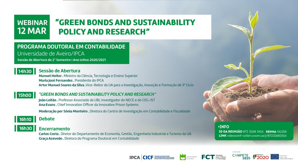 “Green Bonds and Sustainability Policy and Research” é tema de debate no IPCA