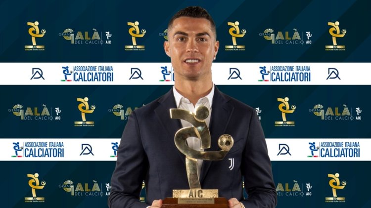 Cristiano Ronaldo eleito melhor jogador da Serie A 2019/20