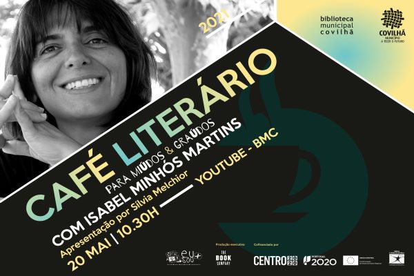 ISABEL MINHÓS MARTINS NO CAFÉ LITERÁRIO