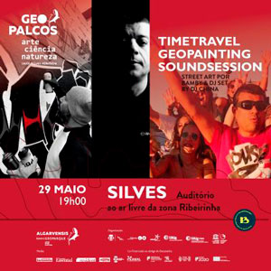 Geopalcos “Timetravel – Geopainting Soundsession” acontece em Silves a 29 de Maio