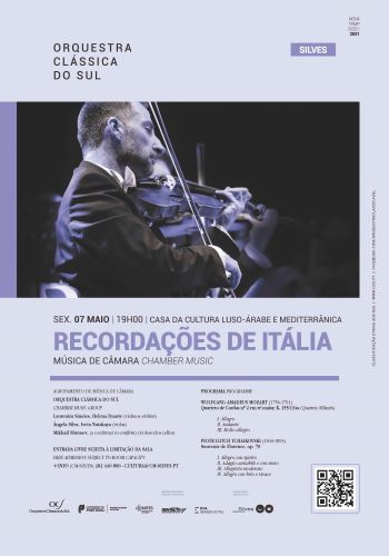 Casa da Cultura Luso-árabe e mediterrânica é palco de concerto da orquestra clássica do sul
