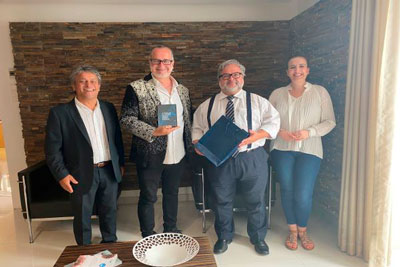 No âmbito da celebração do centenário do geneticista Filho de professor António Lima-de-Faria visitou Cantanhede
