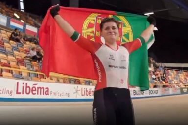 Maria Martins campeã europeia sub-23 em omniun