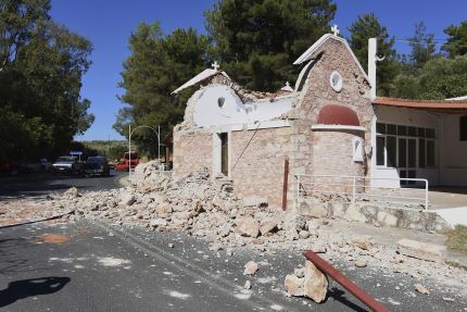 Forte sismo abala ilha de Creta