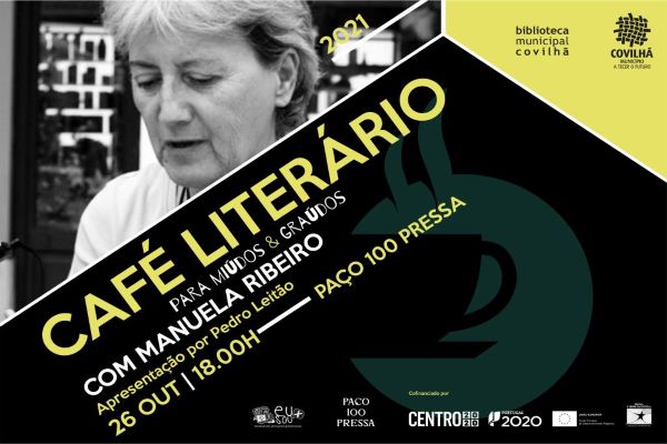 Covilhã | CAFÉ LITERÁRIO COM MANUELA RIBEIRO