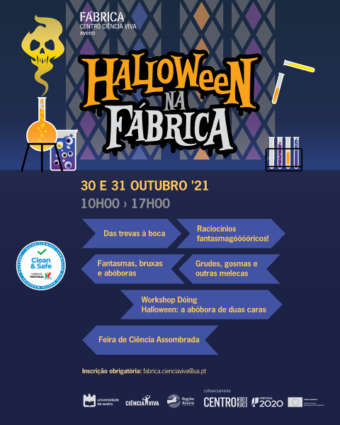 Aveiro | Halloween na Fábrica: Um fim de semana arrrrrrepiante de divertido!