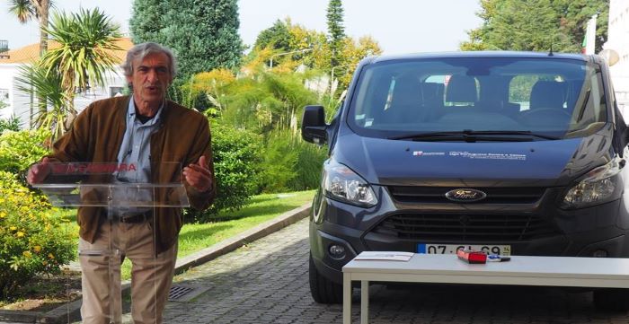Assinatura de protocolo de doação de viatura de transporte de doentes ao IPO de Coimbra