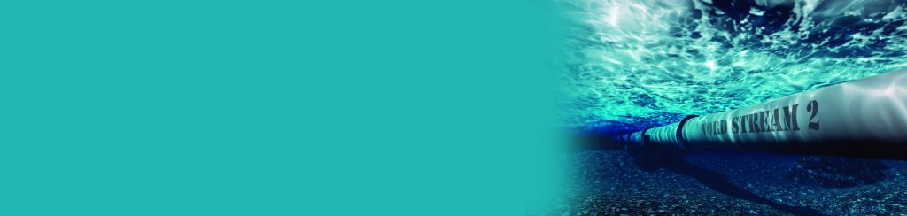 Corda de aço russa no pescoço da Europa