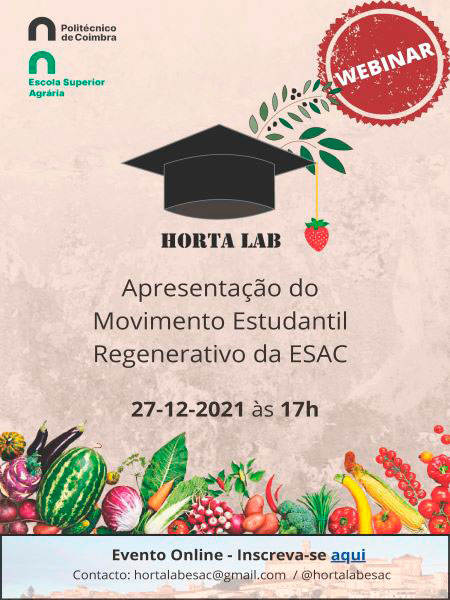 Coimbra | Dia 27 de dezembro HortaLAB dá-se a conhecer
