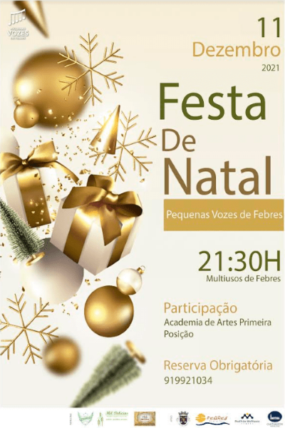“Pequenas vozes de Febres” vão cantar o Natal