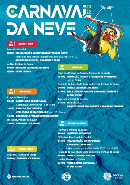 CARNAVAL DA NEVE: INSTALAÇÃO ARTÍSTICA COMUNITÁRIA ANIMA CENTRO DA COVILHÃ