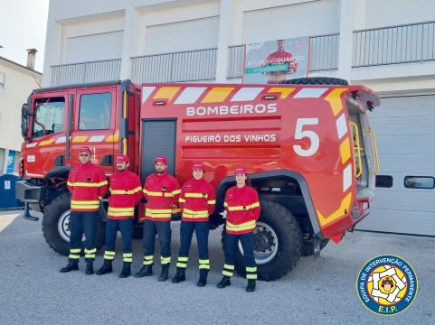 Bombeiros de Figueiró dos Vinhos têm nova Equipa de Intervenção Permanente