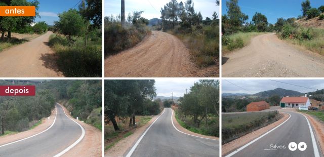 MUNICÍPIO DE SILVES CONCLUI A PAVIMENTAÇÃO DO CAMINHO DE VALE DA HORTA