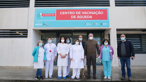 Águeda | Novo Centro de Vacinação de Águeda abriu hoje ao público