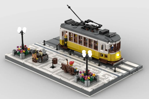 O eléctrico 28 de Lisboa pode vir a ser um brinquedo oficial da Lego. Saiba como ajudar